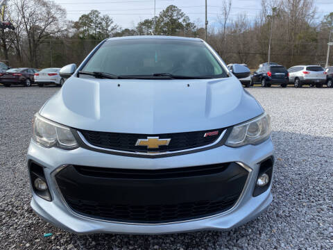 2017 Chevrolet Sonic for sale at Alpha Automotive in Odenville AL