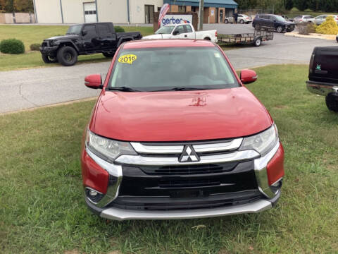 2016 Mitsubishi Outlander for sale at Moose Motors in Morganton NC