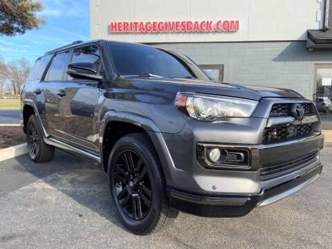 2019 Toyota 4Runner for sale at Heritage Automotive Sales in Columbus in Columbus IN