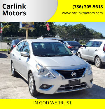2016 Nissan Versa for sale at Carlink Motors in Miami FL