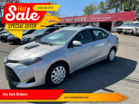 2017 Toyota Corolla for sale at Ace Auto Brokers in Charlotte NC