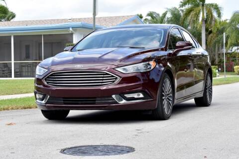 2017 Ford Fusion for sale at NOAH AUTO SALES in Hollywood FL