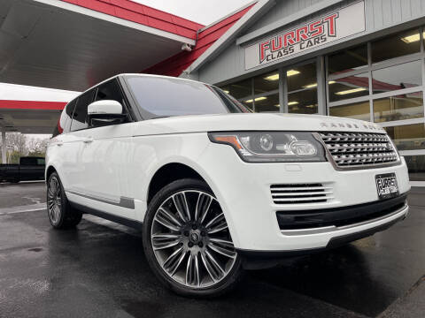 2017 Land Rover Range Rover for sale at Furrst Class Cars LLC  - Independence Blvd. in Charlotte NC
