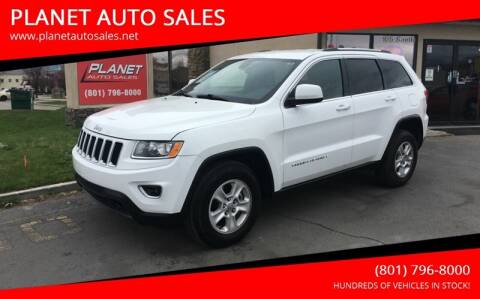 2015 Jeep Grand Cherokee for sale at PLANET AUTO SALES in Lindon UT