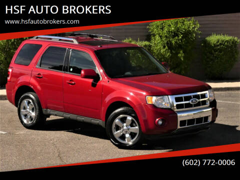 2011 Ford Escape for sale at HSF AUTO BROKERS in Phoenix AZ