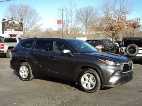 2020 Toyota Highlander for sale at BATTENKILL MOTORS in Greenwich NY