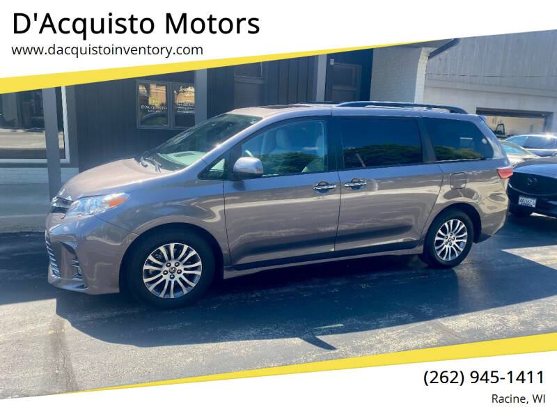 2020 Toyota Sienna for sale at D'Acquisto Motors in Racine WI