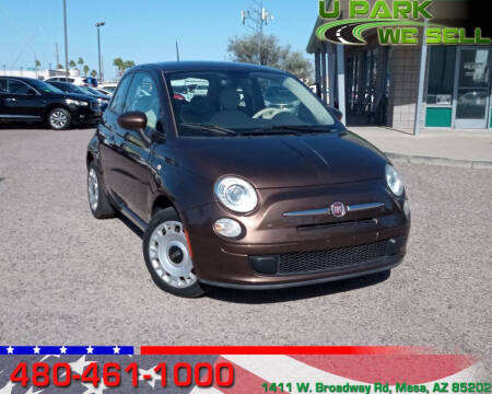 2015 FIAT 500 for sale at UPARK WE SELL AZ in Mesa AZ