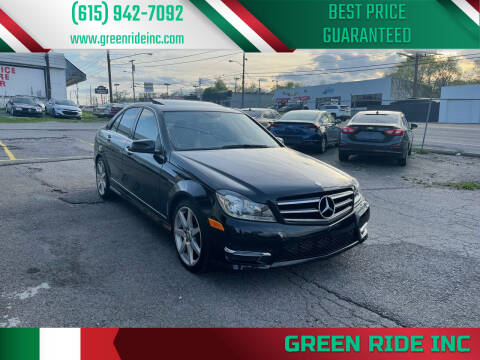 2014 Mercedes-Benz C-Class for sale at Green Ride Inc in Nashville TN