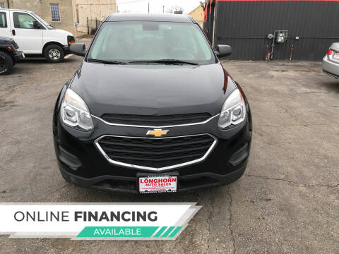 2017 Chevrolet Equinox for sale at Longhorn auto sales llc in Milwaukee WI