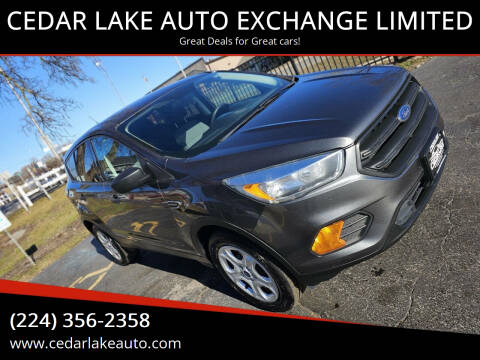 2017 Ford Escape for sale at CEDAR LAKE AUTO EXCHANGE LIMITED in Round Lake Beach IL