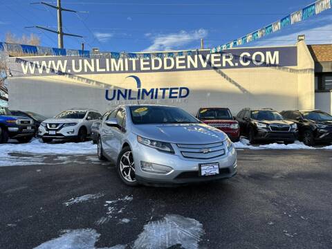 2014 Chevrolet Volt for sale at Unlimited Auto Sales in Denver CO
