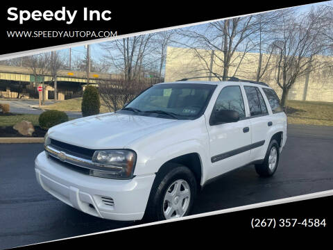 2003 Chevrolet TrailBlazer for sale at WhetStone Motors in Bensalem PA