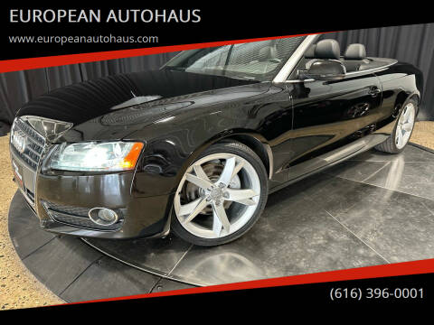 2012 Audi A5 for sale at EUROPEAN AUTOHAUS in Holland MI