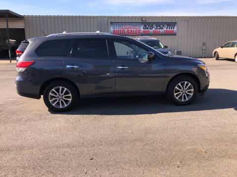 2013 Nissan Pathfinder for sale at Stikeleather Auto Sales in Taylorsville NC