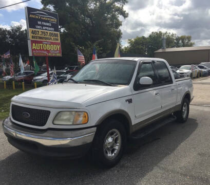 2001 Ford F-150 for sale at BEST MOTORS OF FLORIDA in Orlando FL