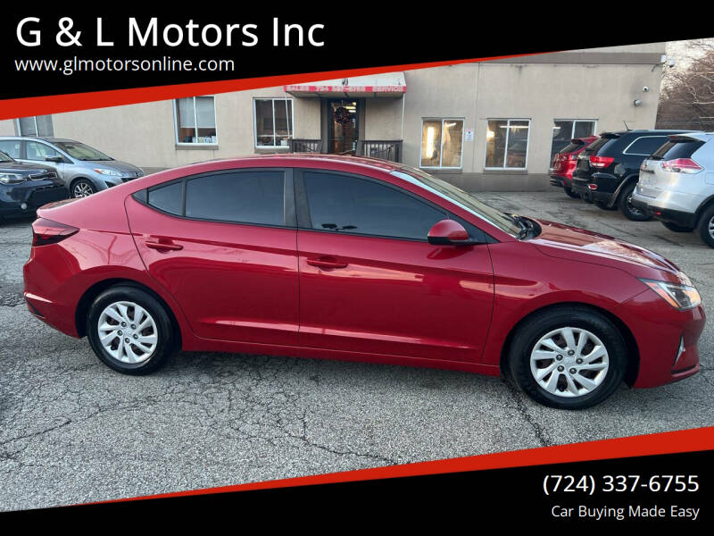 2019 Hyundai Elantra for sale at G & L Motors Inc in New Kensington PA