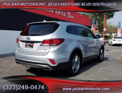 2017 Hyundai Santa Fe SE Ultimate