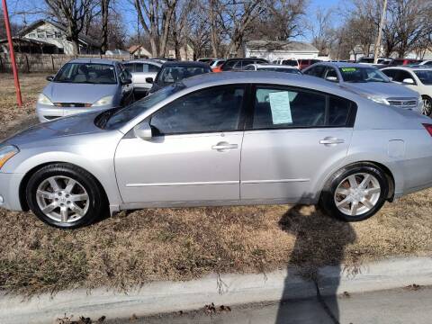 2004 Nissan Maxima for sale at D and D Auto Sales in Topeka KS