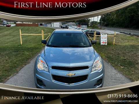 2014 Chevrolet Equinox for sale at First Line Motors in Jamestown IN