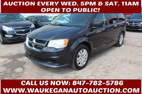 2014 Dodge Grand Caravan for sale at Waukegan Auto Auction in Waukegan IL