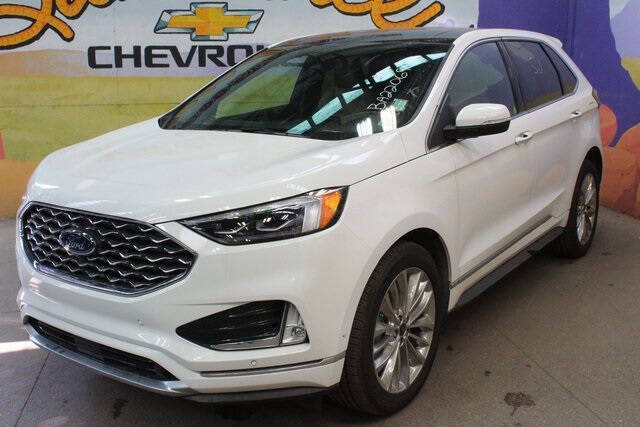 Used 2024 Ford Edge Titanium with VIN 2FMPK4K98RBA22069 for sale in Grand Ledge, MI