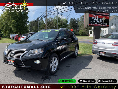 2014 Lexus RX 350 for sale at Star Auto Mall in Bethlehem PA