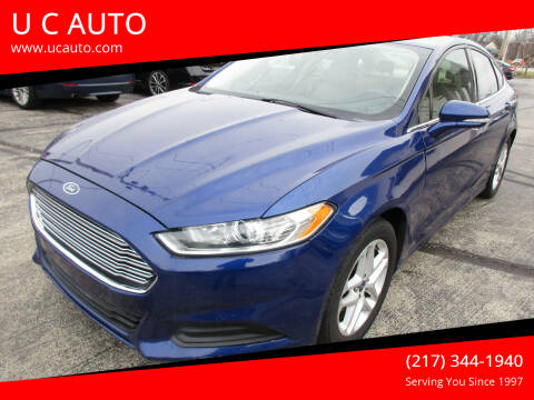 2014 Ford Fusion for sale at U C AUTO in Urbana IL