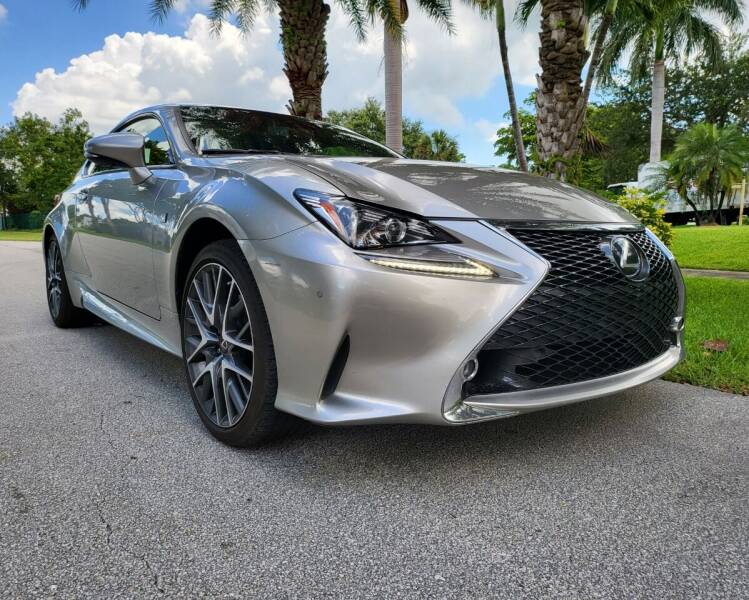 2015 Lexus RC 350 for sale at SOUTH FLORIDA AUTO in Hollywood FL