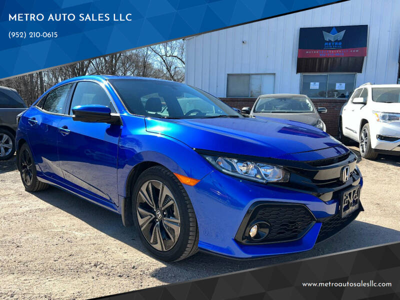 2017 Honda Civic for sale at METRO AUTO SALES LLC in Lino Lakes MN