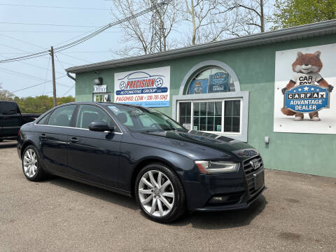 2013 Audi A4 for sale at Precision Automotive Group in Youngstown OH