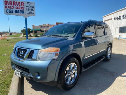 2011 Nissan Armada for sale at MARLER USED CARS in Gainesville TX