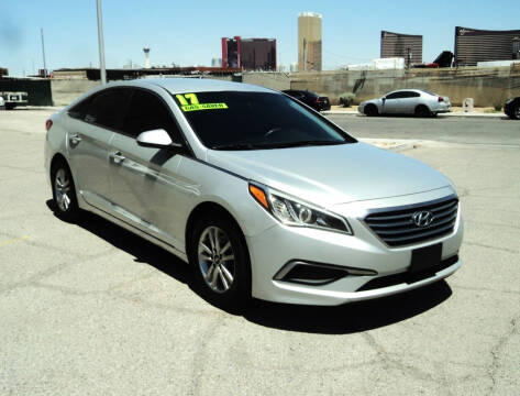 2017 Hyundai Sonata for sale at DESERT AUTO TRADER in Las Vegas NV