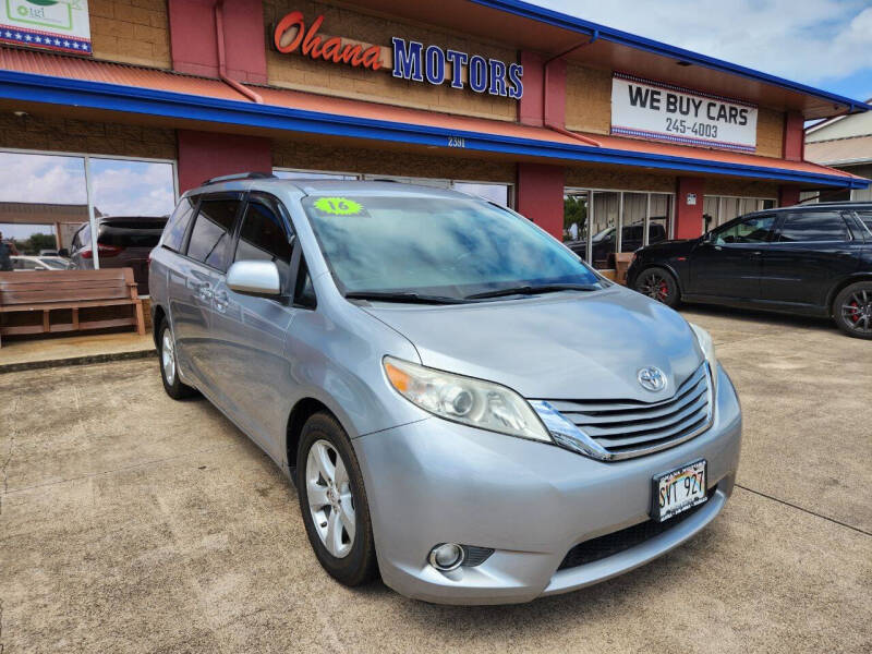 2016 Toyota Sienna for sale at Ohana Motors in Lihue HI