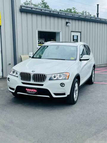2012 BMW X3 for sale at AUTOMETRICS in Brunswick ME