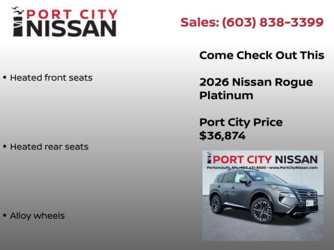 2026 Nissan Rogue Platinum