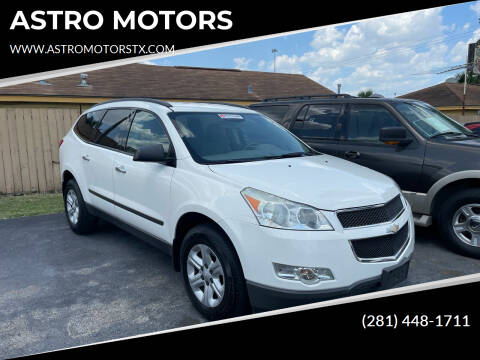 2012 Chevrolet Traverse for sale at ASTRO MOTORS in Houston TX