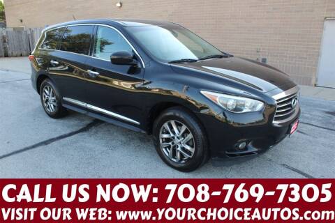 2014 Infiniti QX60 for sale at Your Choice Autos in Posen IL