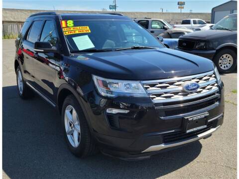 2018 Ford Explorer for sale at ATWATER AUTO WORLD in Atwater CA