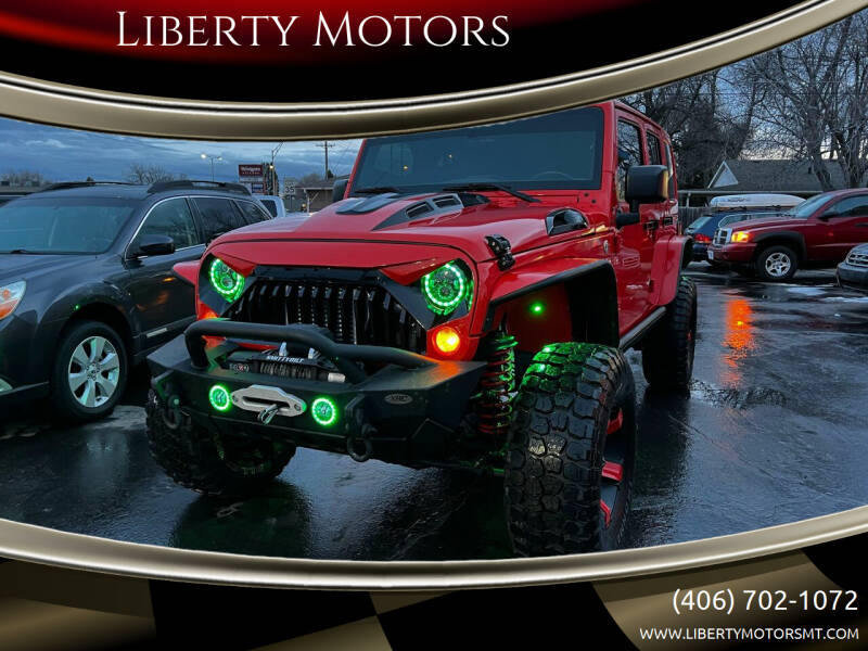 2015 Jeep Wrangler Unlimited for sale at Liberty Motors in Billings MT