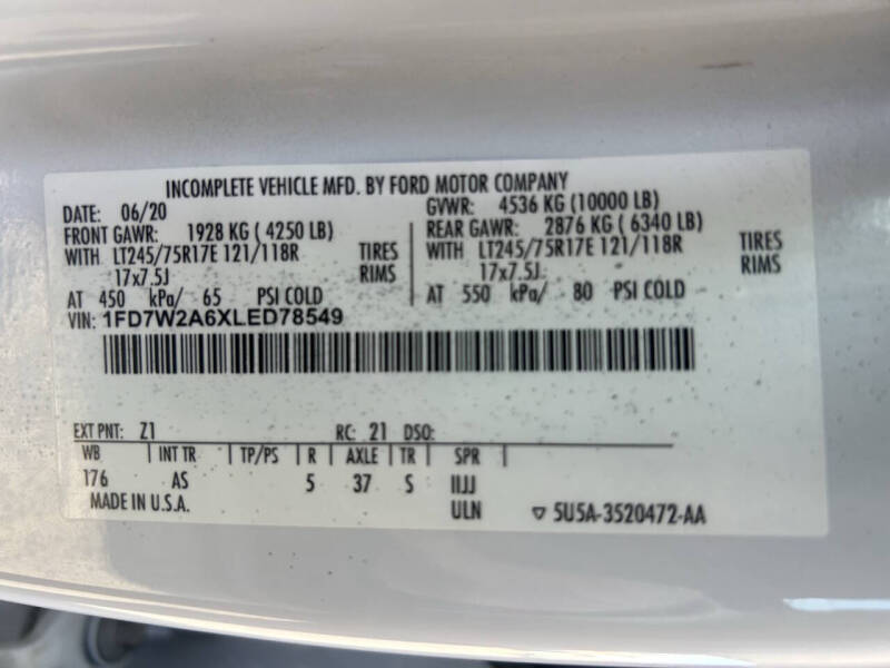 2020 Ford F-250 Super Duty XL