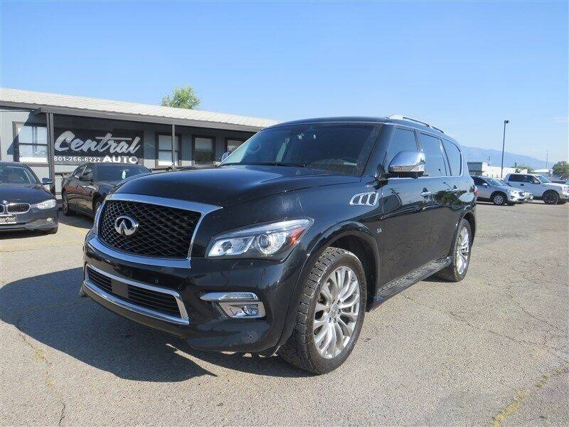 2015 Infiniti QX80 for sale at Central Auto in South Salt Lake UT