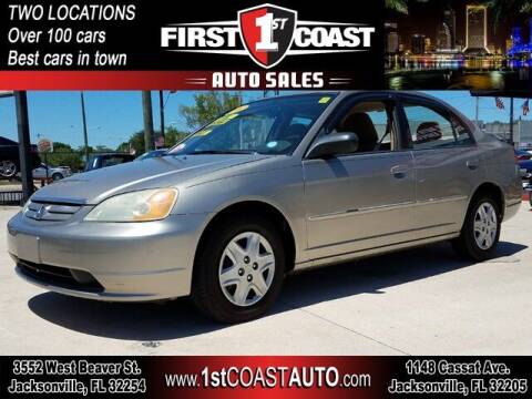 2003 Honda Civic for sale at 1st Coast Auto -Cassat Avenue in Jacksonville FL