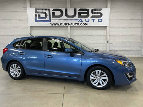 2015 Subaru Impreza for sale at DUBS AUTO LLC in Clearfield UT