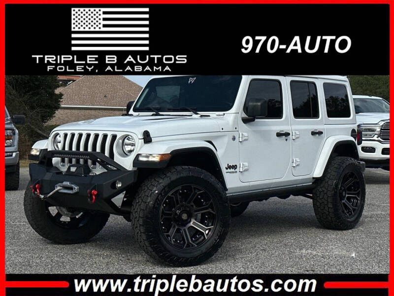 2022 Jeep Wrangler Unlimited for sale at Triple B Autos in Foley AL