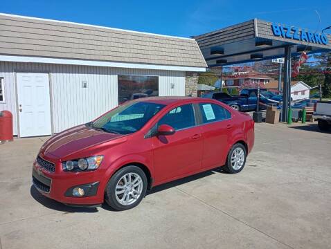 2013 Chevrolet Sonic for sale at Bizzarro's Championship Auto Row in Erie PA