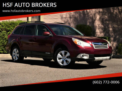 2012 Subaru Outback for sale at HSF AUTO BROKERS in Phoenix AZ