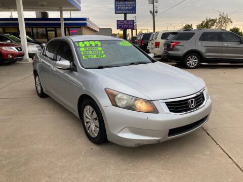 2008 Honda Accord for sale at Car One in Warr Acres OK