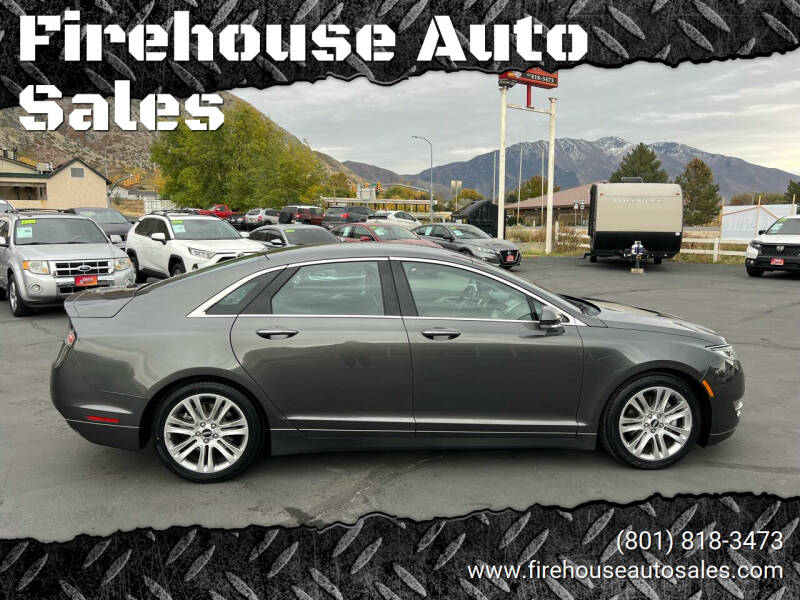 2016 Lincoln MKZ for sale at Firehouse Auto Sales in Springville UT