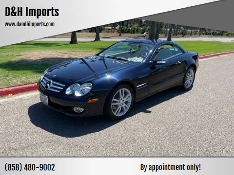 2008 Mercedes-Benz SL-Class for sale at D&H Imports in San Diego CA
